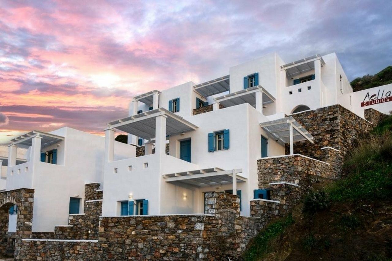Aelia Studios Aegiali Exterior foto
